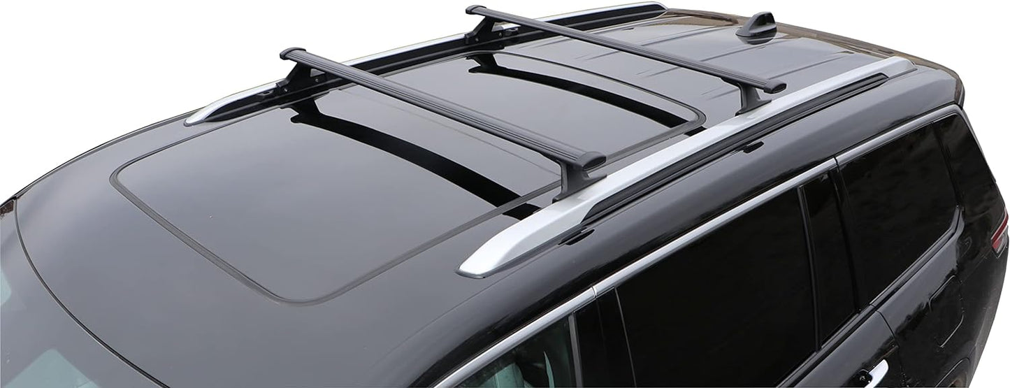 BRIGHTLINES All Metal Crossbars Roof Racks for Jeep Grand Cherokee