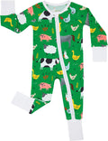Little Sleepies Baby Pajamas Viscose from Bamboo - Soft (Style HJMB)