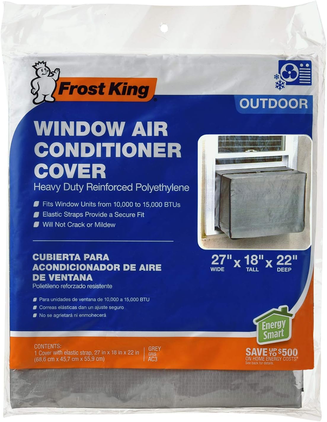 Thermwell Frost King AC3H Window AC Cover, Protects from Elements