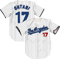 TIFIYA Los Angeles 17/50/42 Stripes Baseball Jersey - Comfortable Team