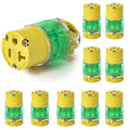 NEMA 5-20R 20 Amp Lighted Extension Cord Ends - Durable Repair Kit