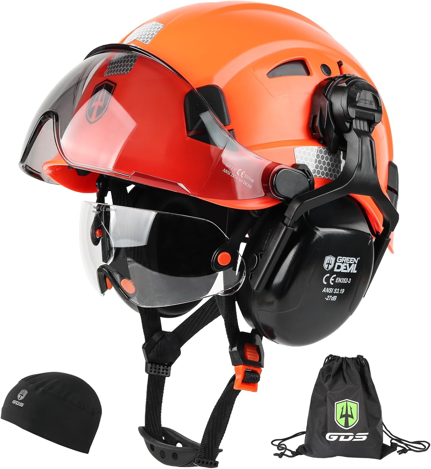 Multipurpose Safety Helmet - GREEN DEVIL