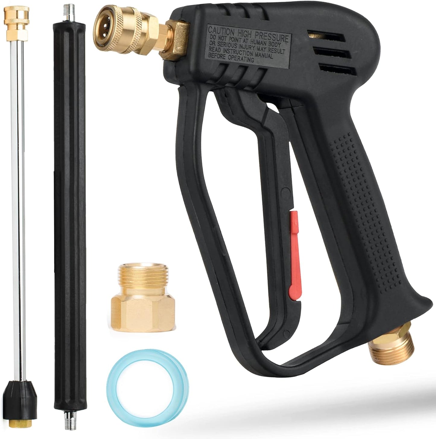 McKillans Pressure Washer Gun Replacement with Extension and Coupler