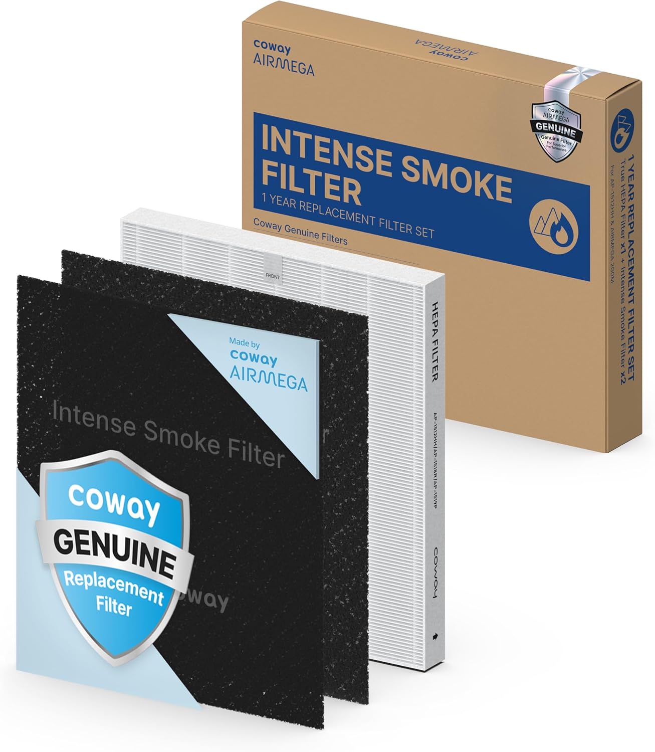 COWAY AP-1512HH Air Purifier Filter Replacement for Smoke