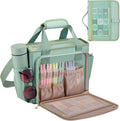 Large Bible Cover Case for Women - Thick Padded Tote for Study