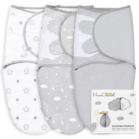 Mama Cheetah Preemie Swaddle Sack for Healthy Sleep