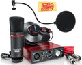 Scarlett Solo Studio USB Audio Interface Bundle - Ready-to-Record Pack