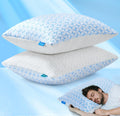 Firm Pillow Shredded Memory Foam Adjustable Loft - Cooling Support