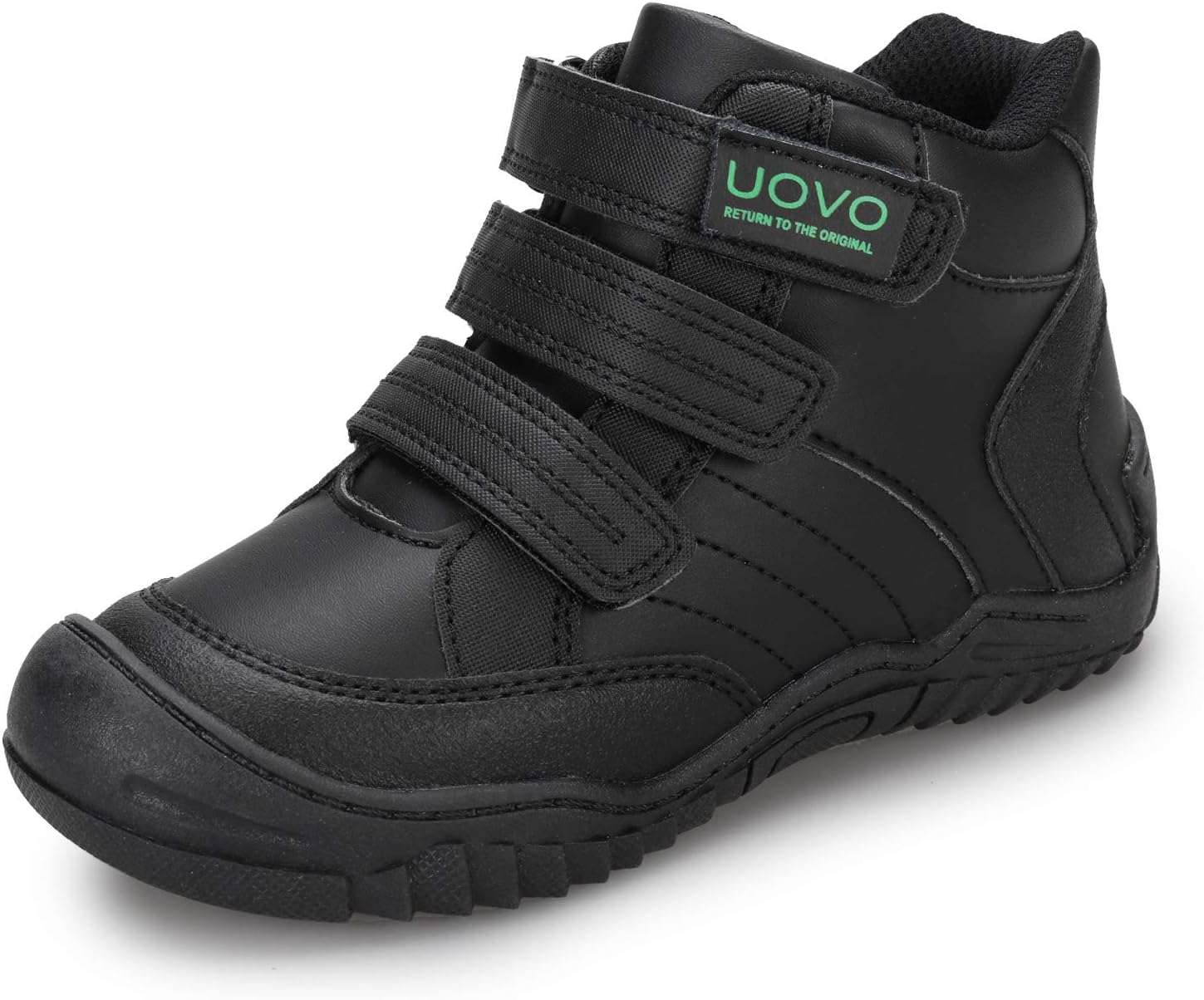 UOVO Boys Winter Boots Waterproof Sneakers for Outdoor Fun