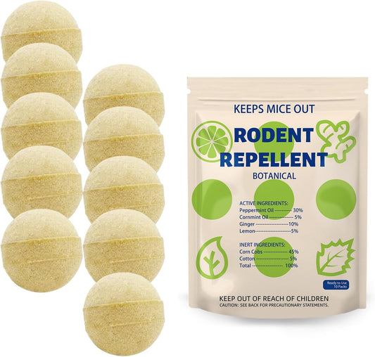 10-Pack Peppermint Rat & Mouse Repellent Balls
