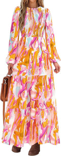 PRETTYGARDEN Women's Floral Maxi Dress for Bright and Breezy Days
