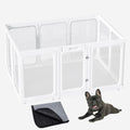 Acrylic Dog Playpen Indoor for Puppies, Kittens, and Small Pets