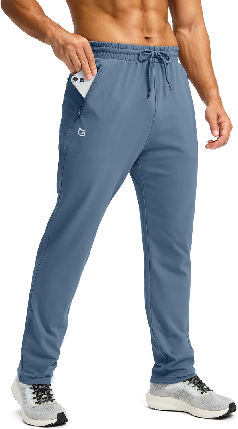 G Gradual Men's Fleece Lined Winter Pants for Cold Weather