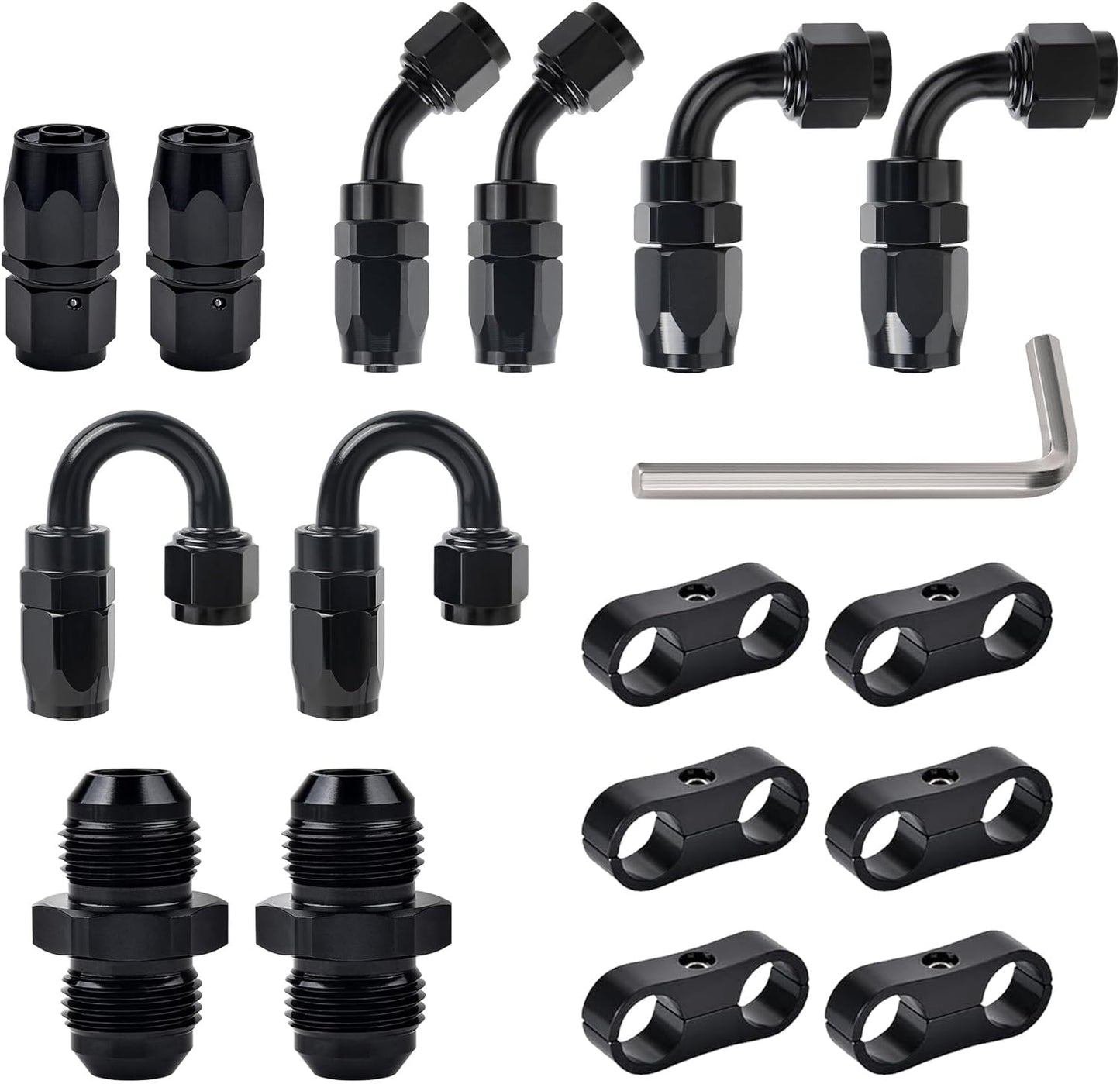 EVIL ENERGY 8AN Hose End Fitting Kit for Custom Installations