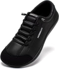 HOBIBEAR Leather Barefoot Shoes Wide Toe Box Slip-on - Lightweight