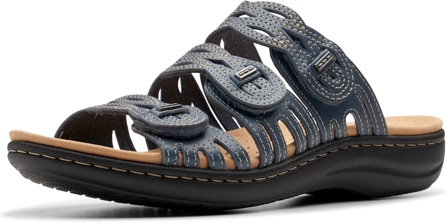 Clarks Women's Laurieann Ruby Flat Sandal for Ultimate Comfort