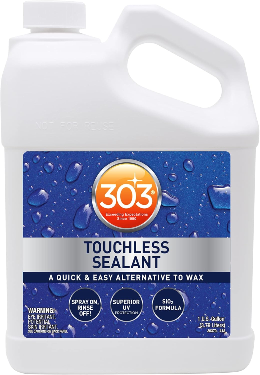 303 Products Touchless Sealant - SiO2 Technology for Cars