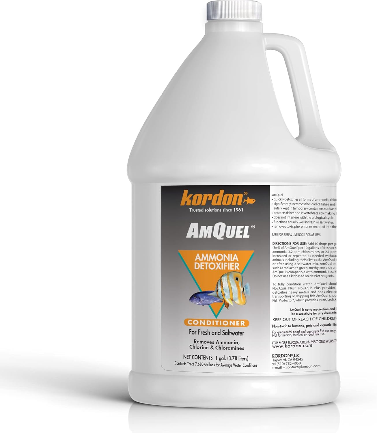 Kordon AmQuel One-Step Aquarium Water Conditioner for Aquariums