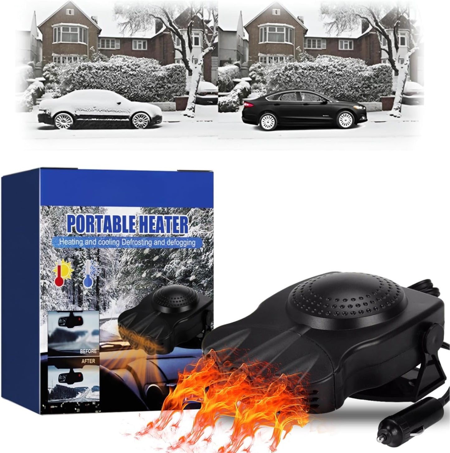Fast Heater & Defroster for Cars