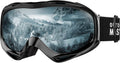 OutdoorMaster OTG Ski Goggles Over Glasses Goggles - Fog-Free Vision