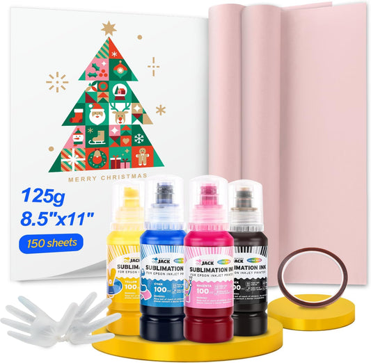Vibrant Sublimation Bundle - Ink, Paper & Tools!