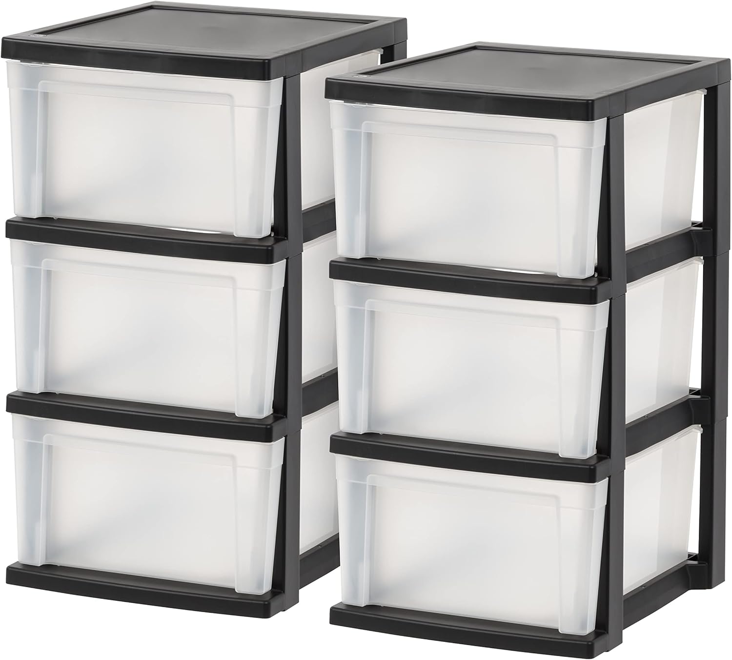 IRIS USA 3-Drawer Storage Organizer for Craft and Home Use