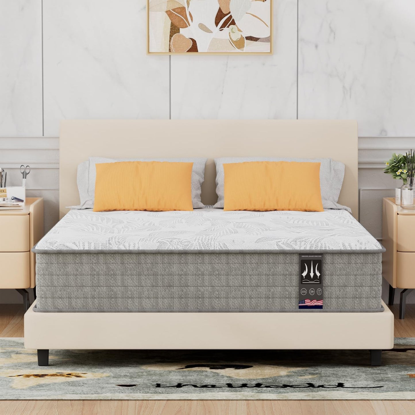 California King Mattress 12 Inch Hybrid for Optimal Sleep Comfort