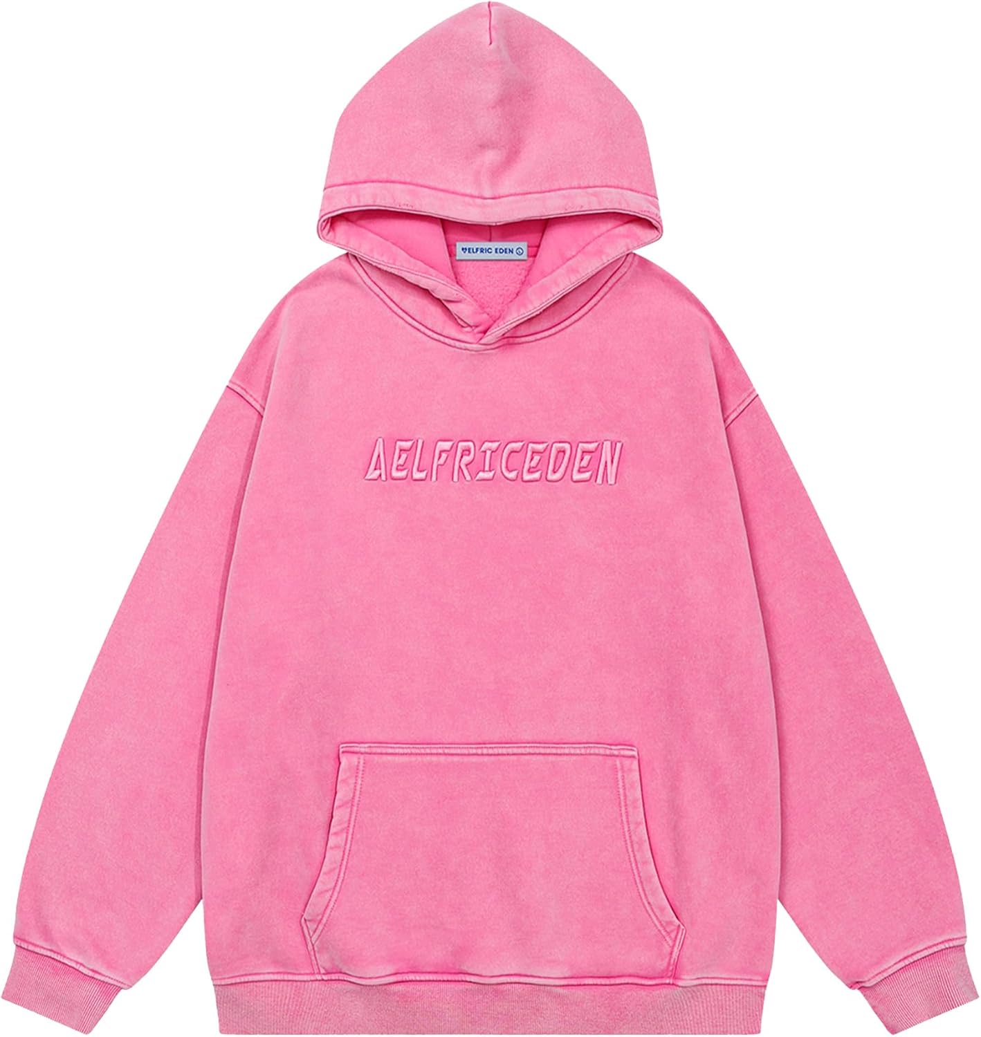 Aelfric Eden Acid Wash Hoodie: Vintage Cotton Fleece