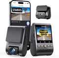 VIOFO Dual Dash Cam A129 Plus Duo 2K/1080P - Clear Night Footage