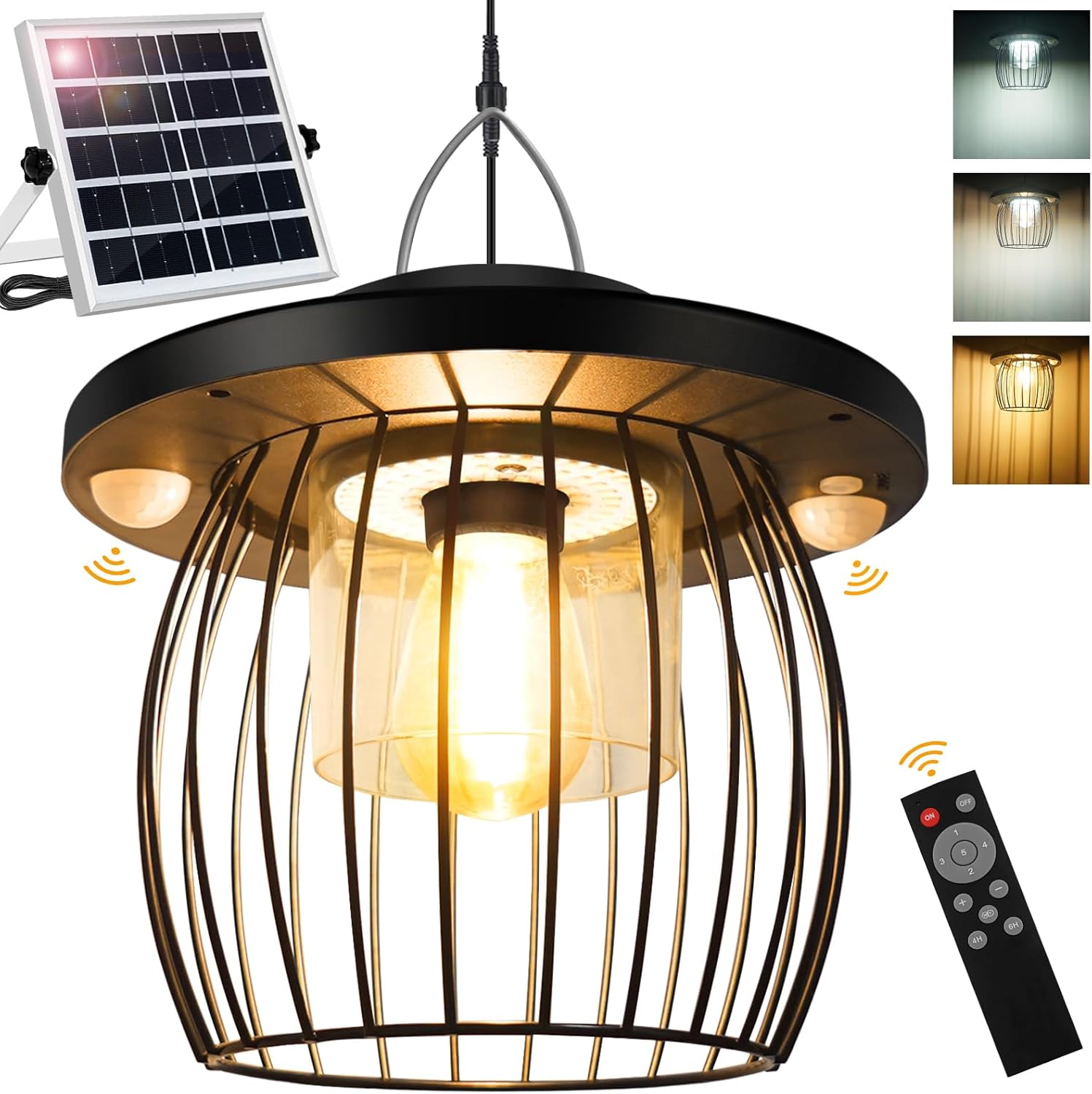 Shed Light Solar Powered Gazebo Lights for Outdoor Spaces