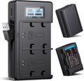 NP-FZ100 Battery Charger Set for Sony A7III A7IV - Dual 2600mAh Pack