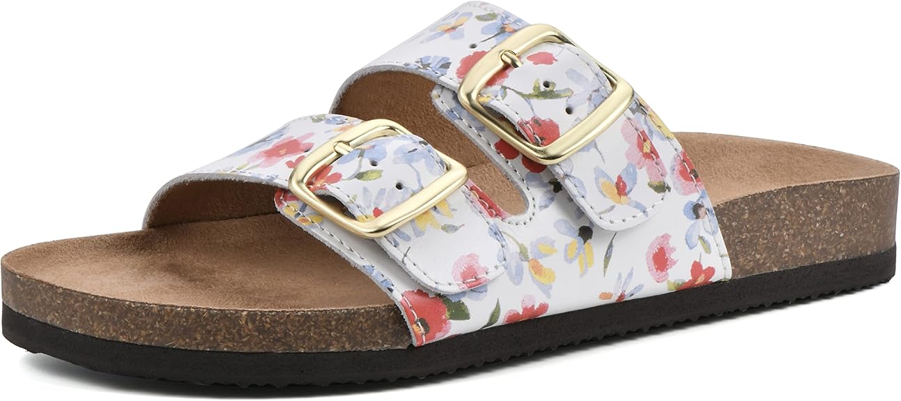 WHITE MOUNTAIN Women's Helga Footbed Sandal for Comfort and Style