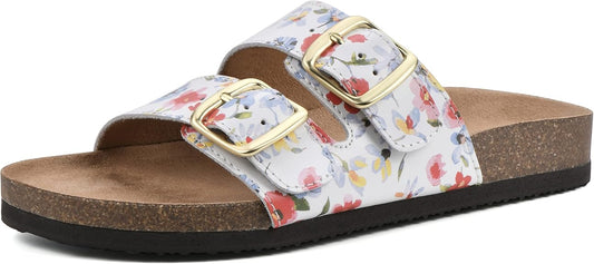 WHITE MOUNTAIN Women's Helga Footbed Sandal for Comfort and Style