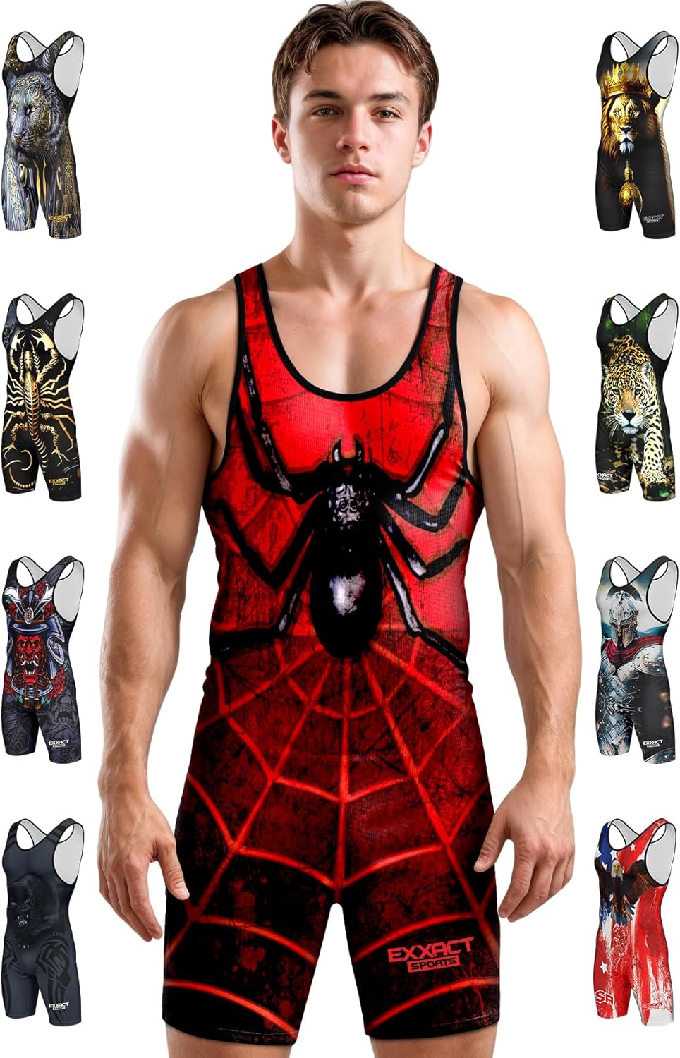 Exxact Sports Wrestling Singlet for Men & Boys - Premium Gear