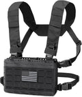 WYNEX Tactical Pouches Chest Pack Modular with Triple Magazine Insert