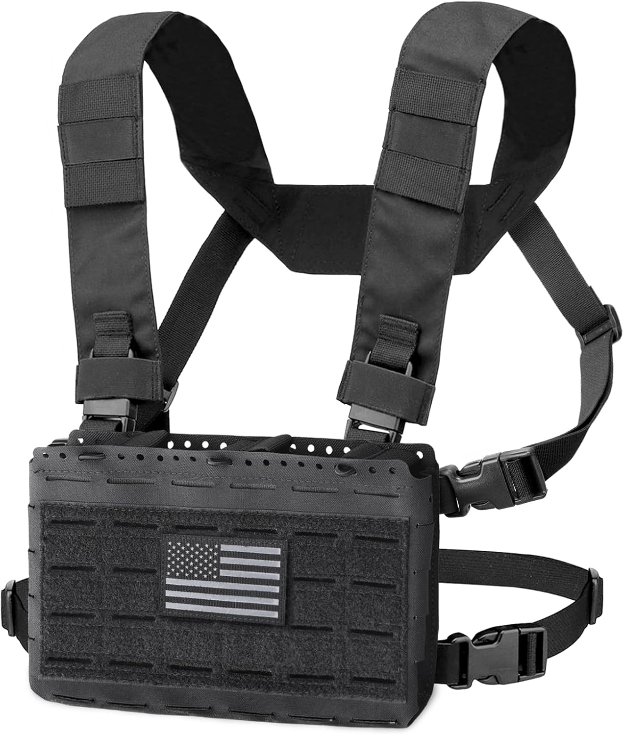 WYNEX Tactical Pouches Chest Pack with Triple Magazine Insert