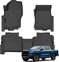 Auxko All Weather Floor Mats Fit for Nissan Frontier - Custom TPE