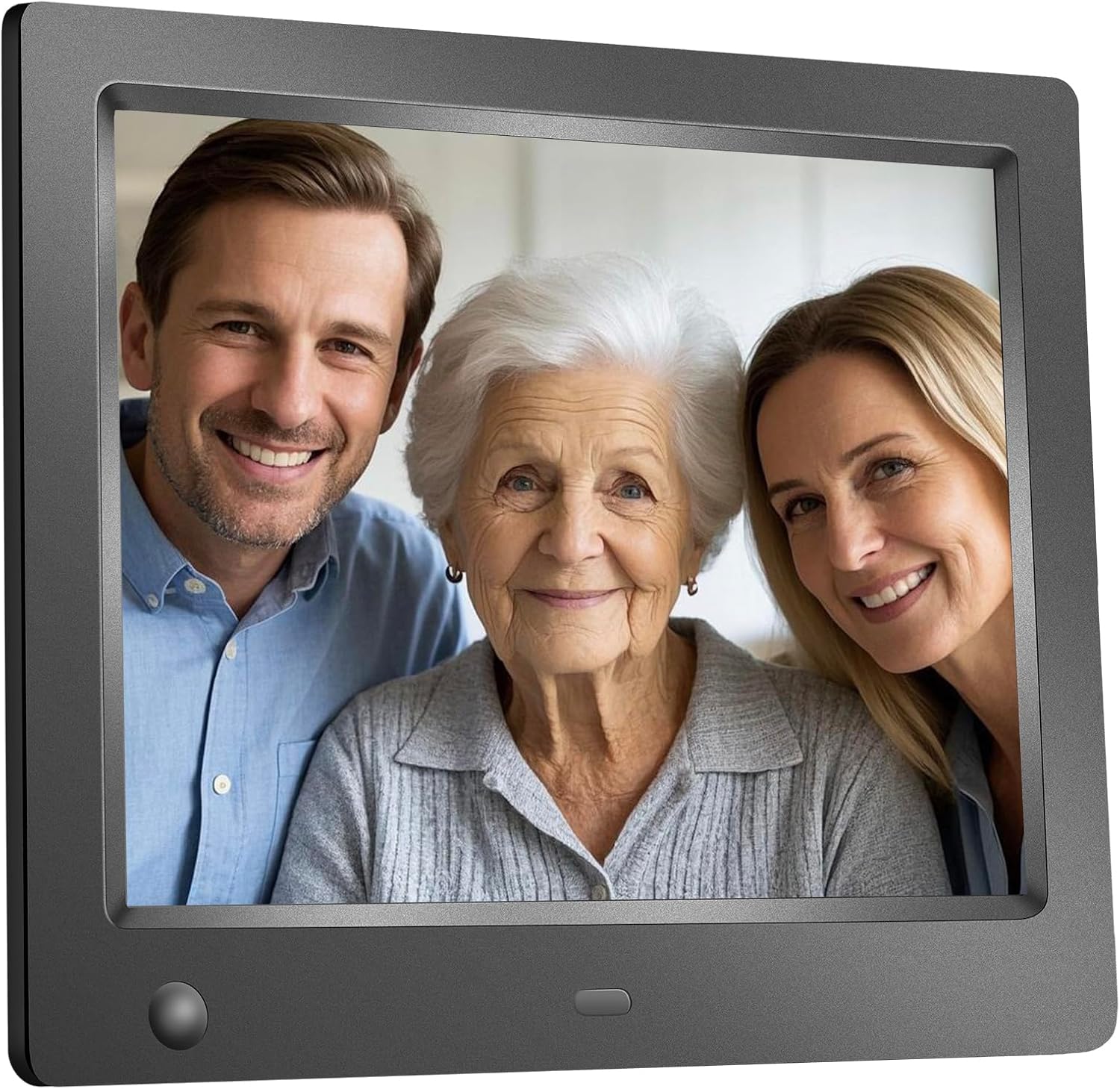 Digital Picture Frame 8 Inch with Motion Sensor and Music