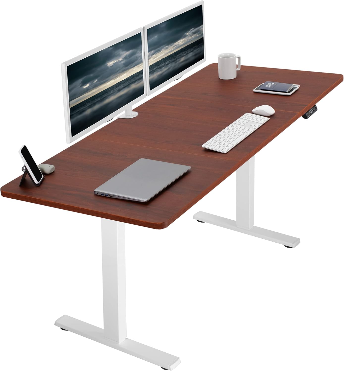 VIVO Electric Standing Desk with Memory Height Adjustment for Comfort