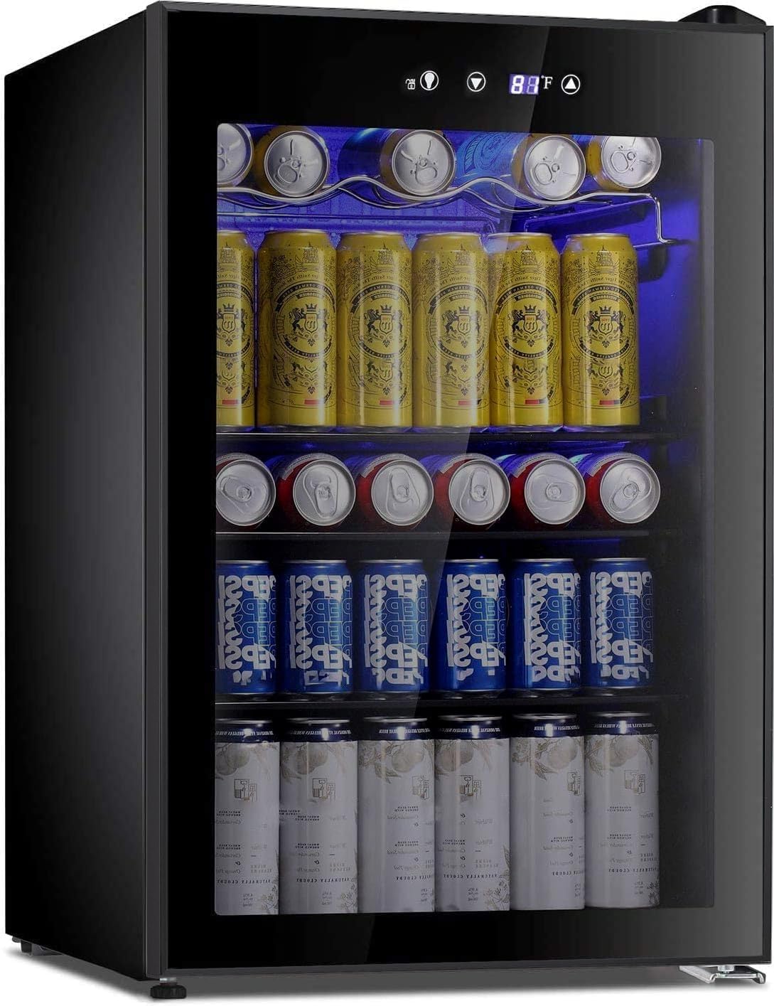 Antarctic Star Beverage Cooler 145 Can Mini Fridge for Drinks