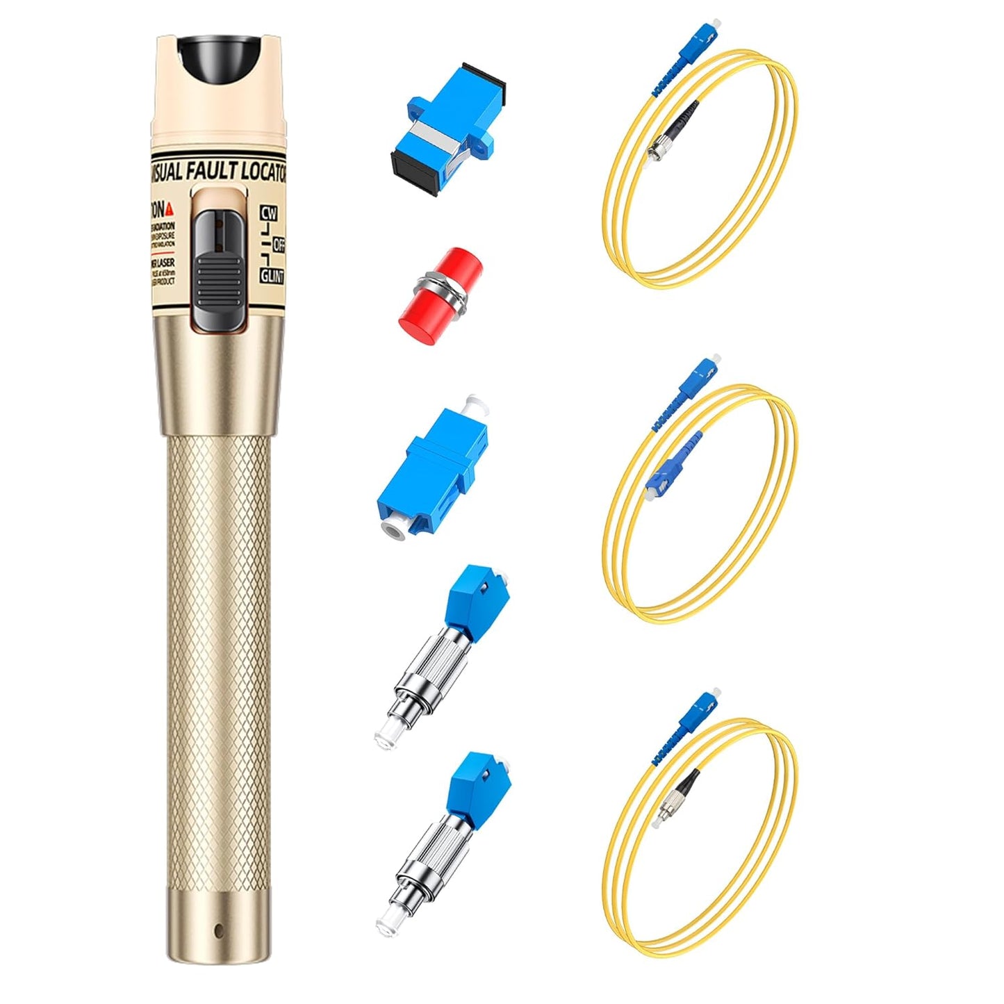 VFLVisual Fault Locator Kit for Accurate Fiber Testing Tools
