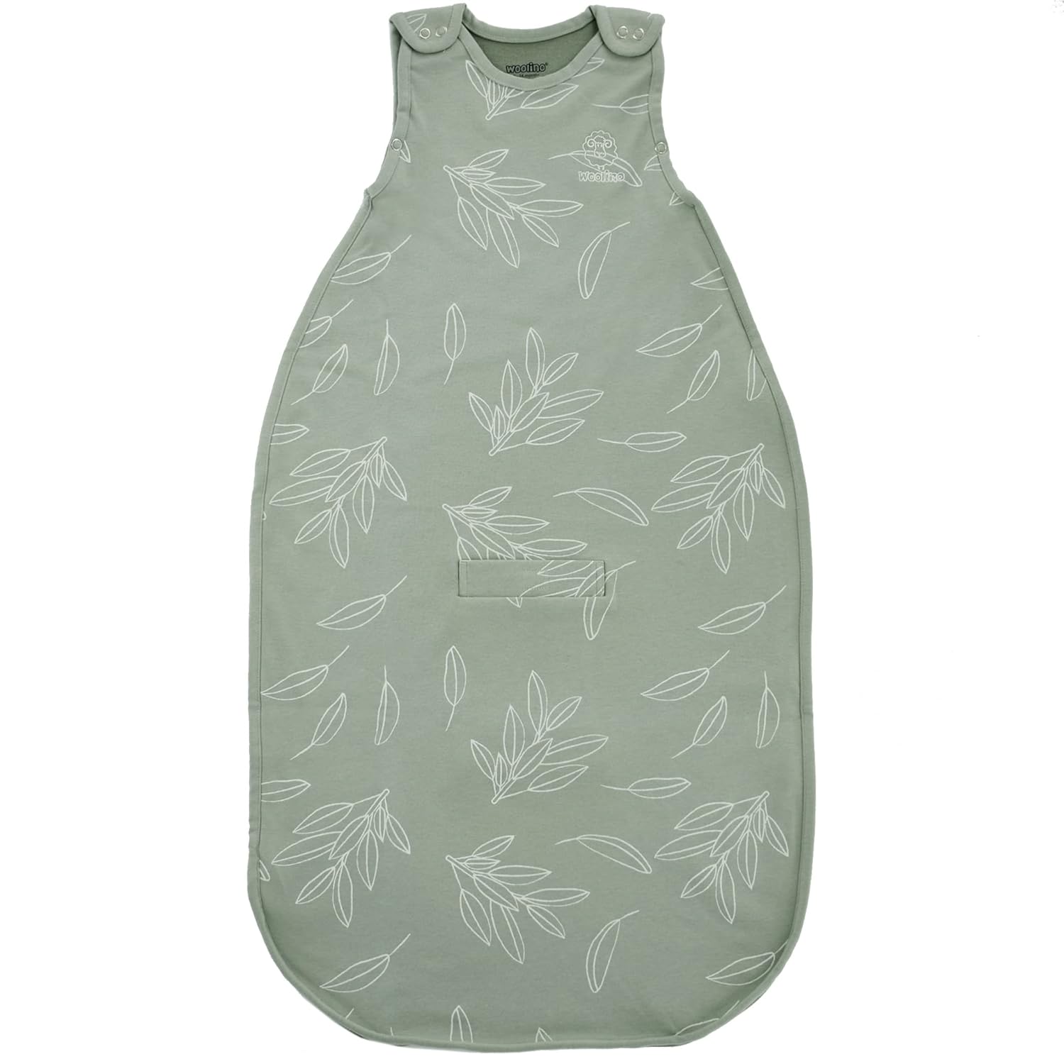 Woolino Merino Wool Ultimate Baby Sleep Sack for All Seasons