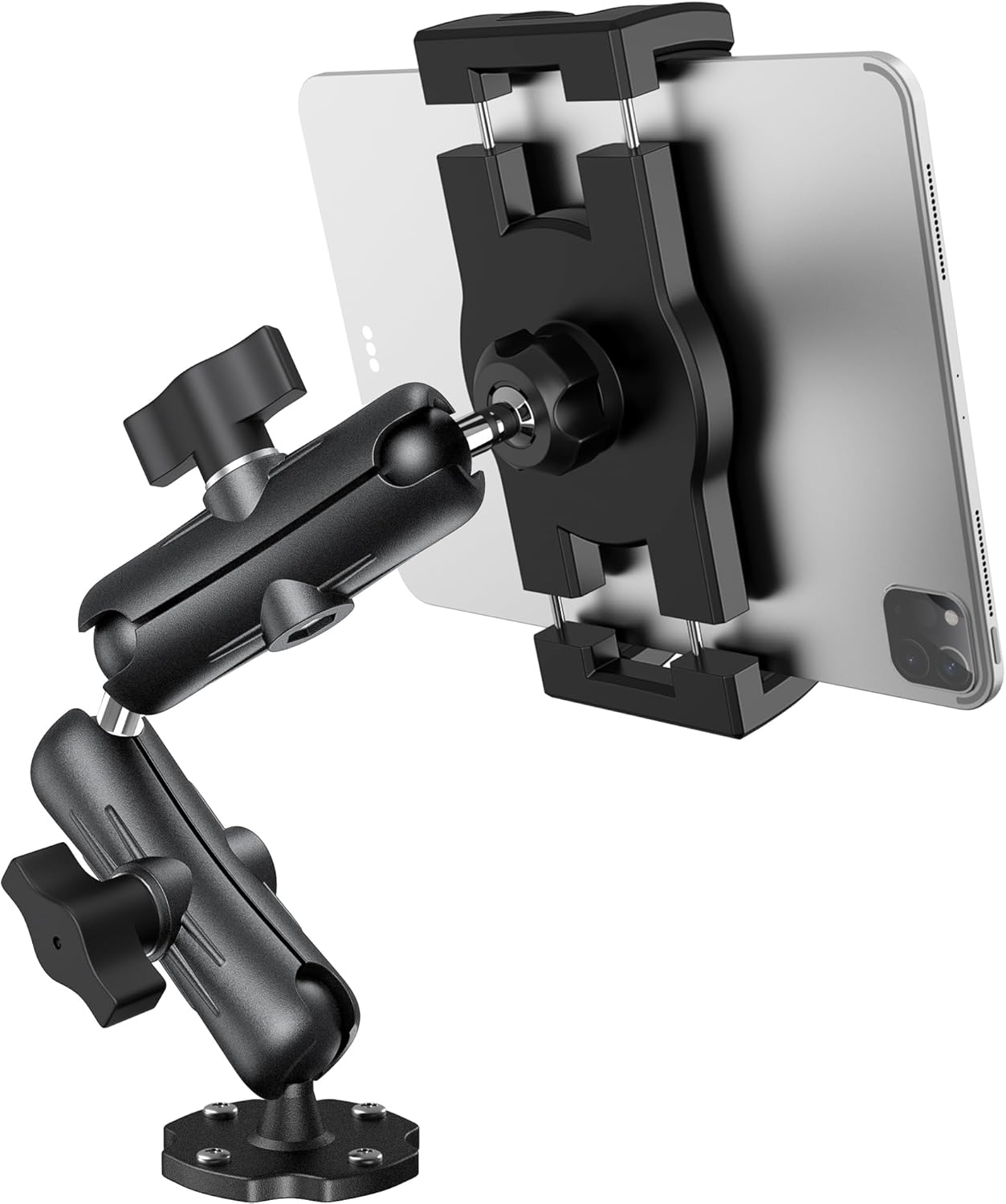 Aluminum Heavy Duty Tablet Mount for Car, Desk, and Wall Use