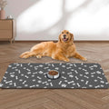 Dog Food Mat Extra Large 39.4in x 31.5in - Absorbent No-Stain Feeding