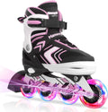 MammyGol Inline Skates for Girls Boys with Light Up Wheels