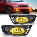 Nilight Fog Light Assembly Compatible with Honda Civic Sedan 2009-2011