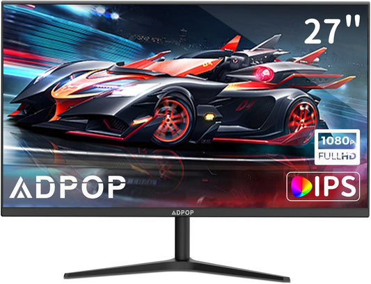 Immerse in FHD Gaming: 27 75Hz IPS Monitor