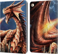 Anne Stokes Fury Dragons Leather Wallet Case for iPad 9.7 - Slim