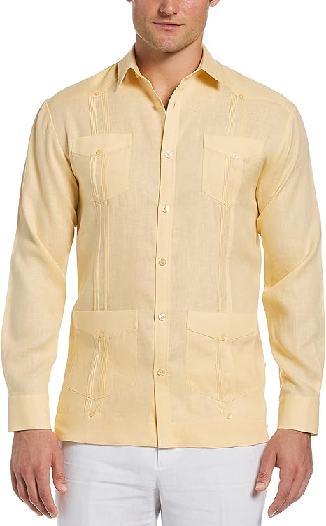 Cubavera Men's 100% Linen Four-Pocket Guayabera Shirt Review