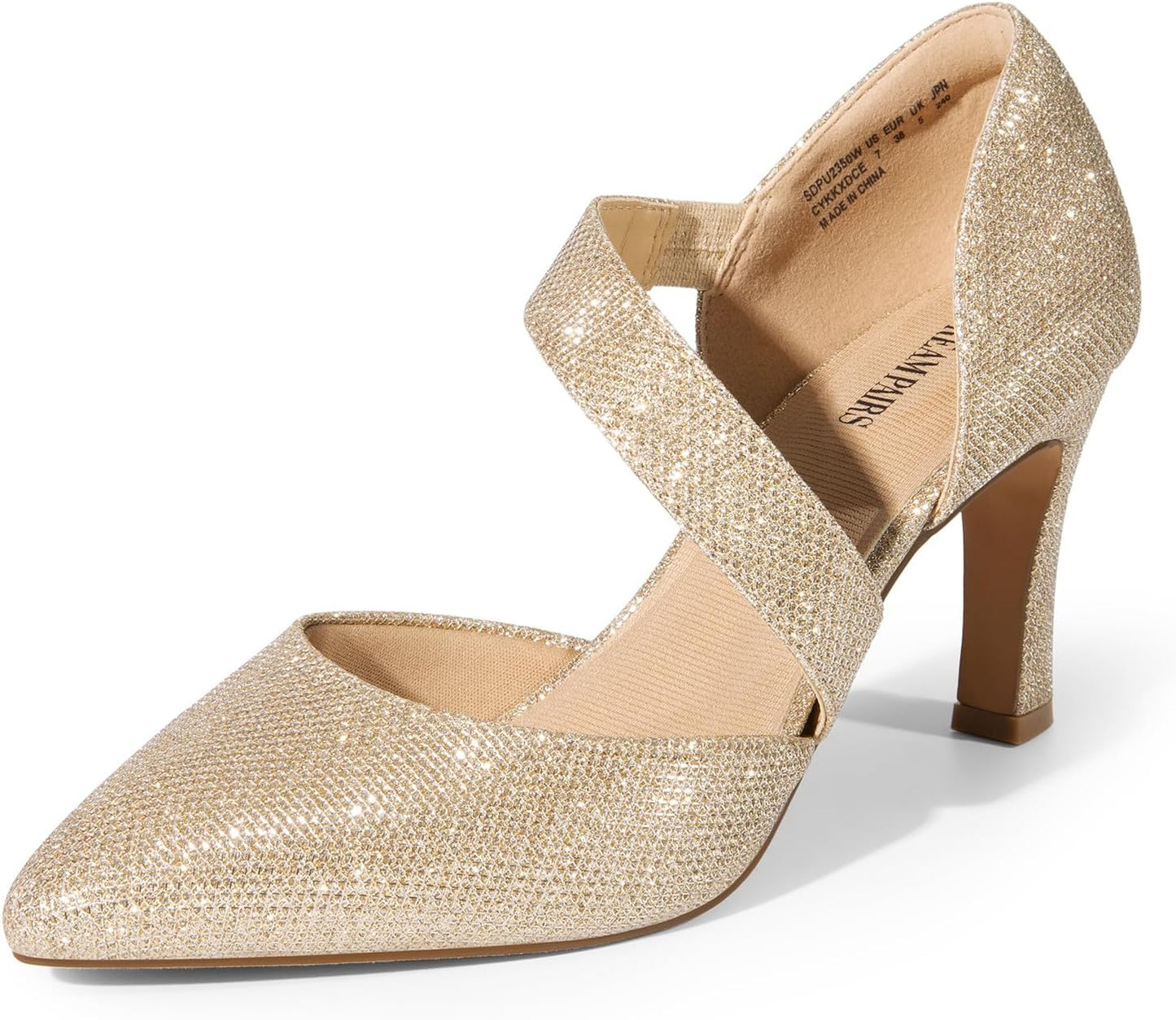 DREAM PAIRS Women's High Heels Pumps for Work and Weddings